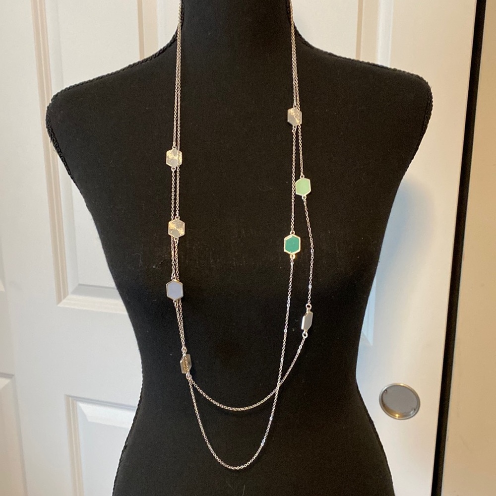 Costume jewelry. 42 inches long